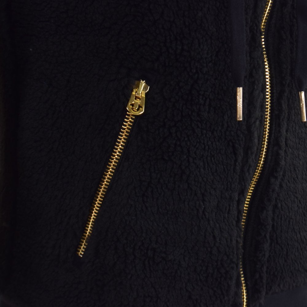 TRUE RELIGION Black Fleece Hooded 